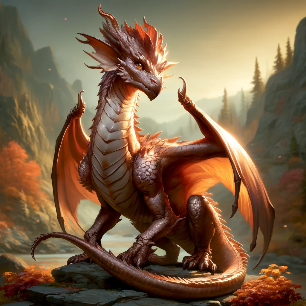 Adult Copper Dragon