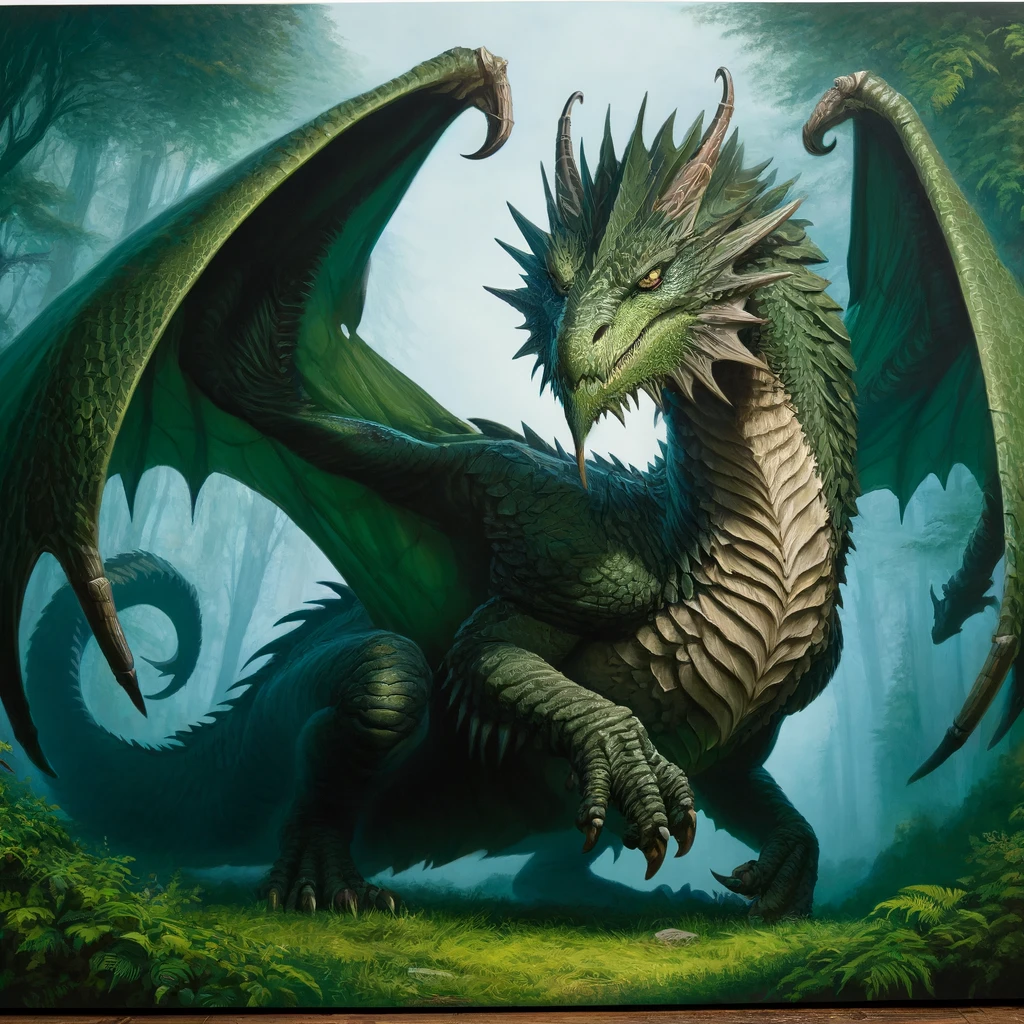 Adult Green Dragon
