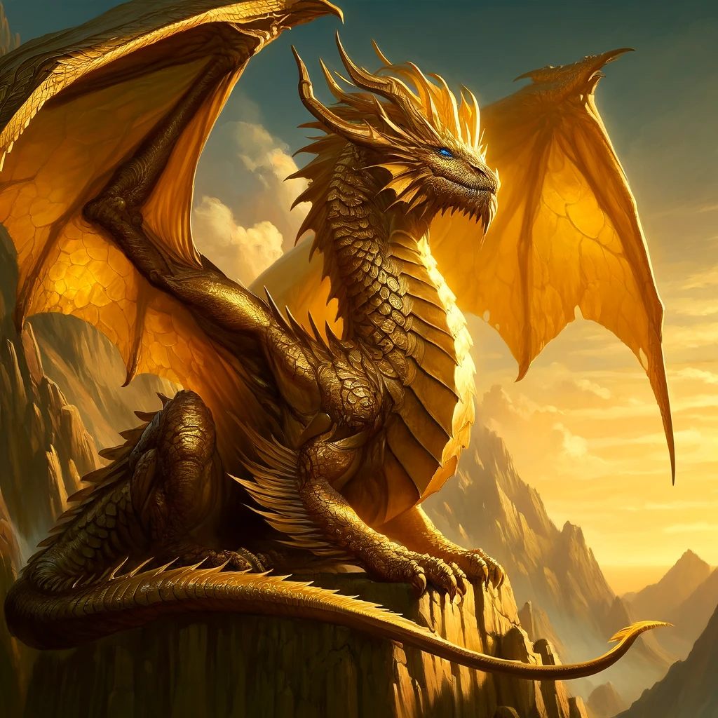Ancient Gold Dragon