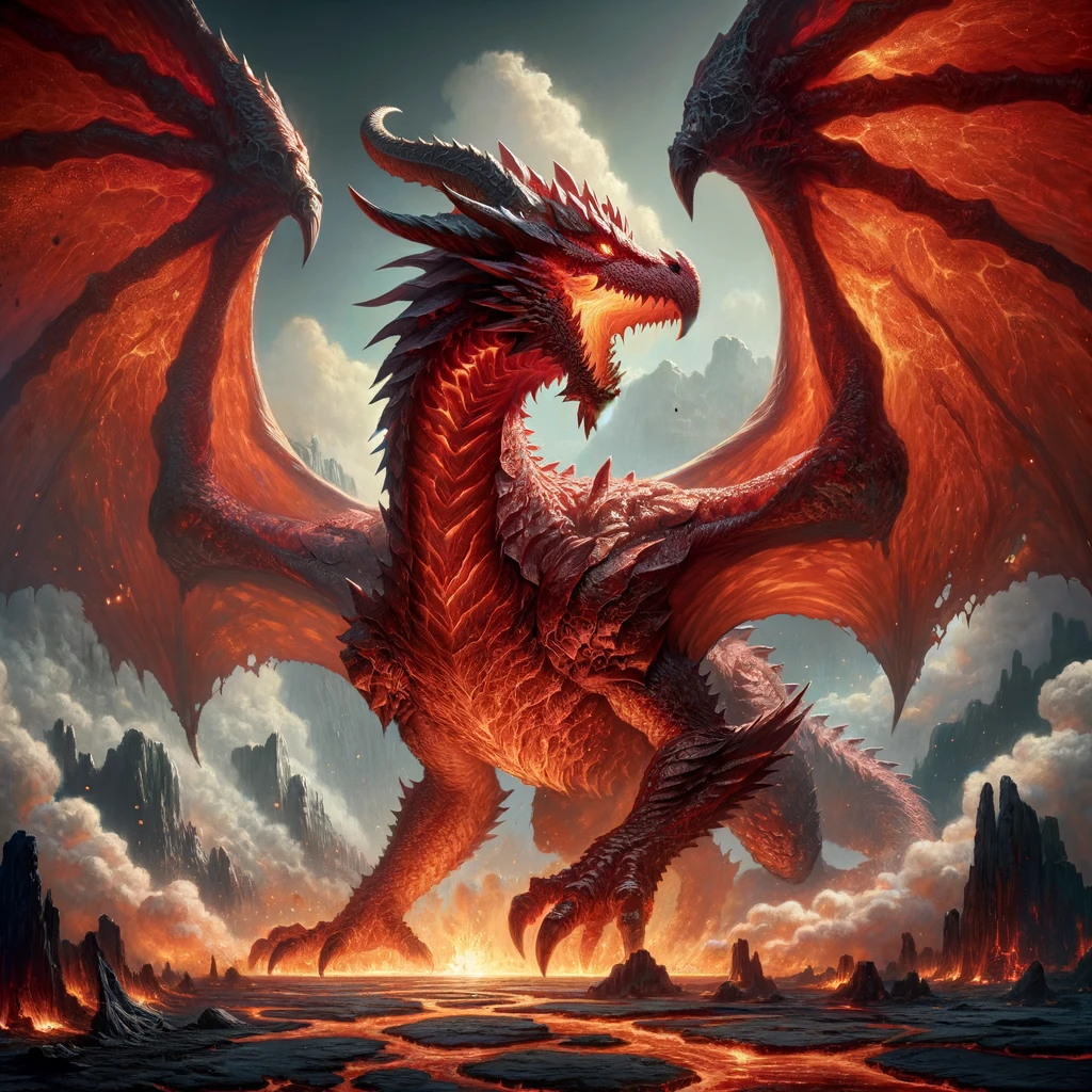 Ancient Red Dragon