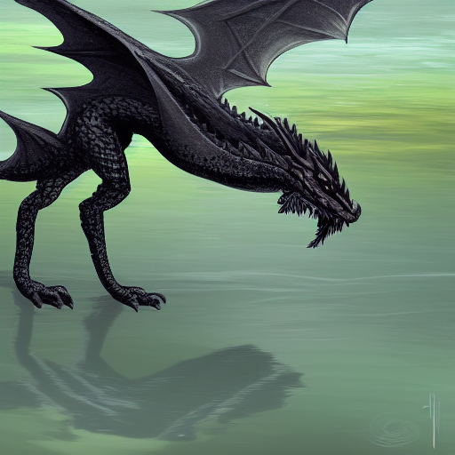 Black Dragon Wyrmling