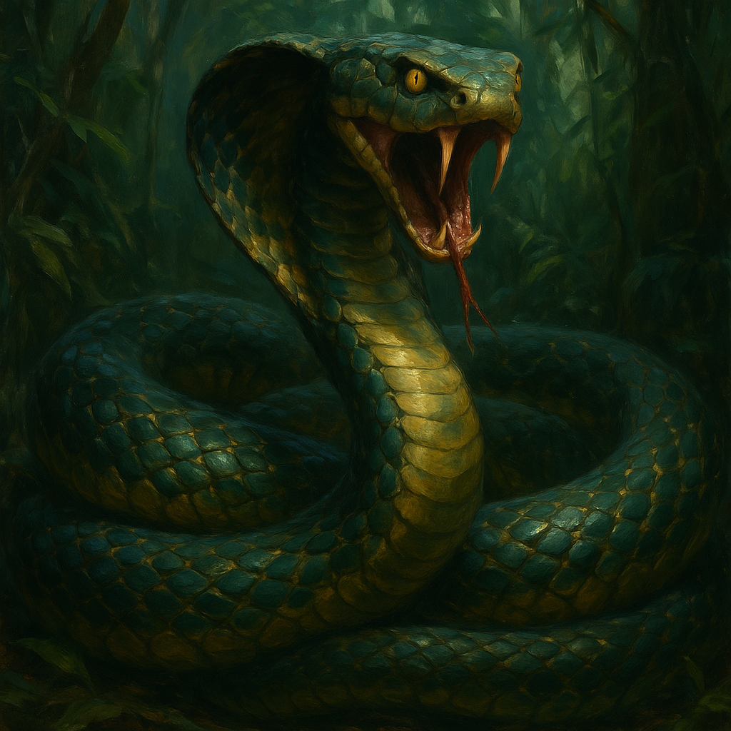 Giant Poisonous Snake