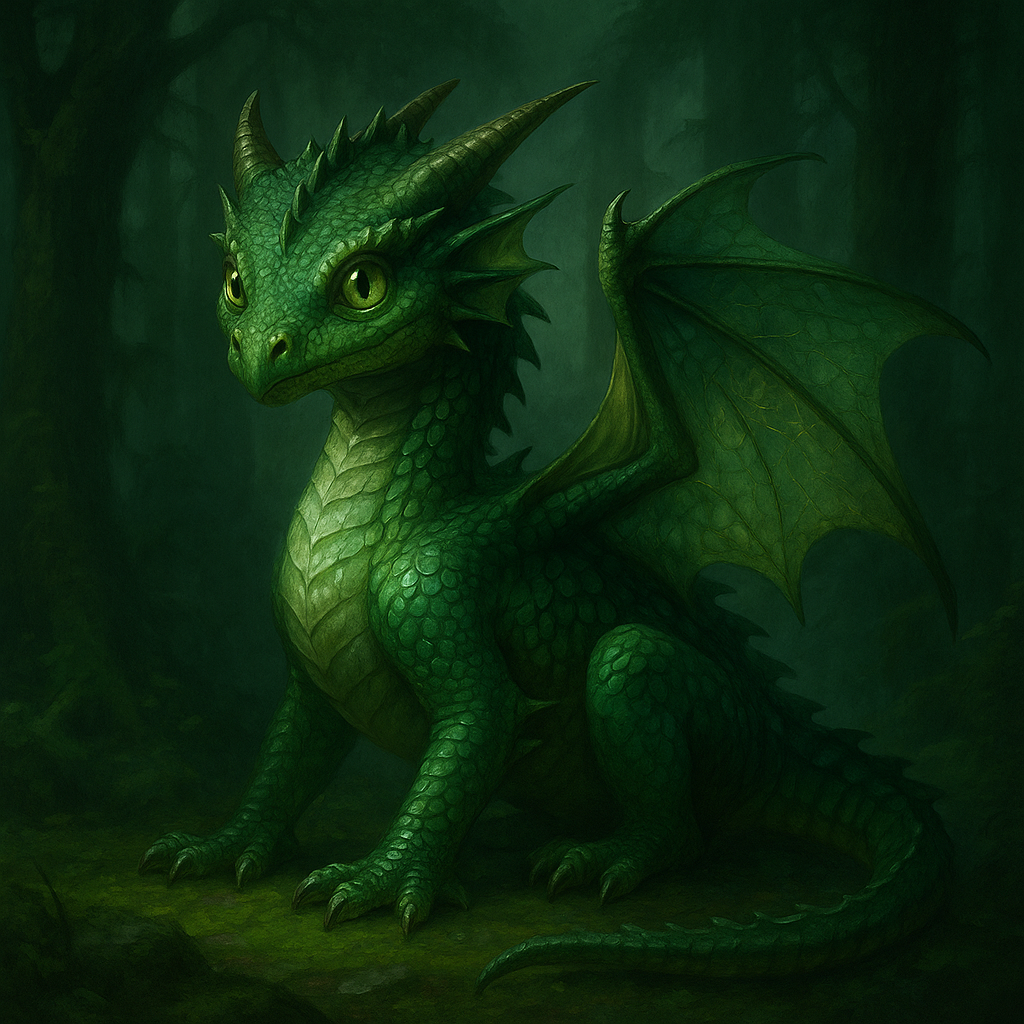 Green Dragon Wyrmling
