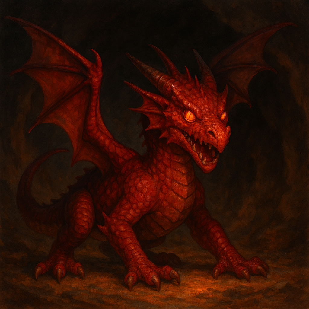 Red Dragon Wyrmling