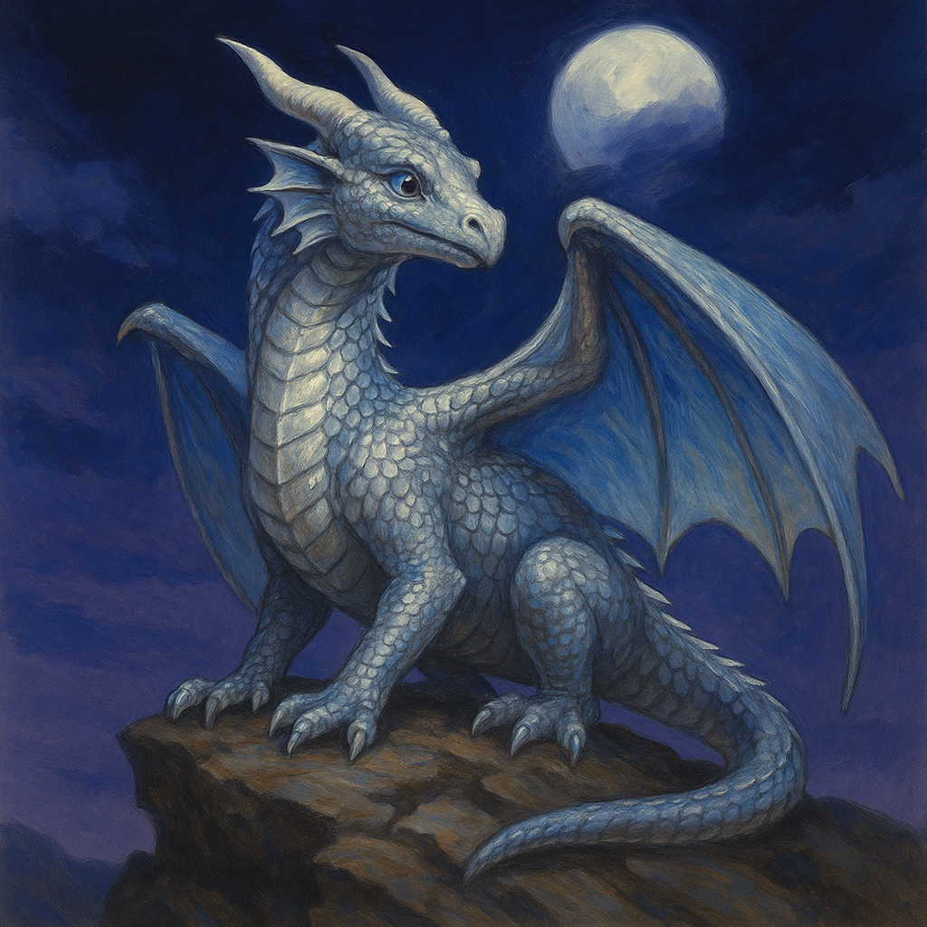 Silver Dragon Wyrmling