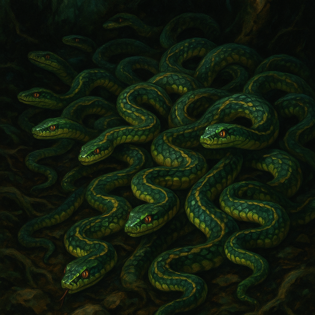 Swarm of Poisonous Snakes