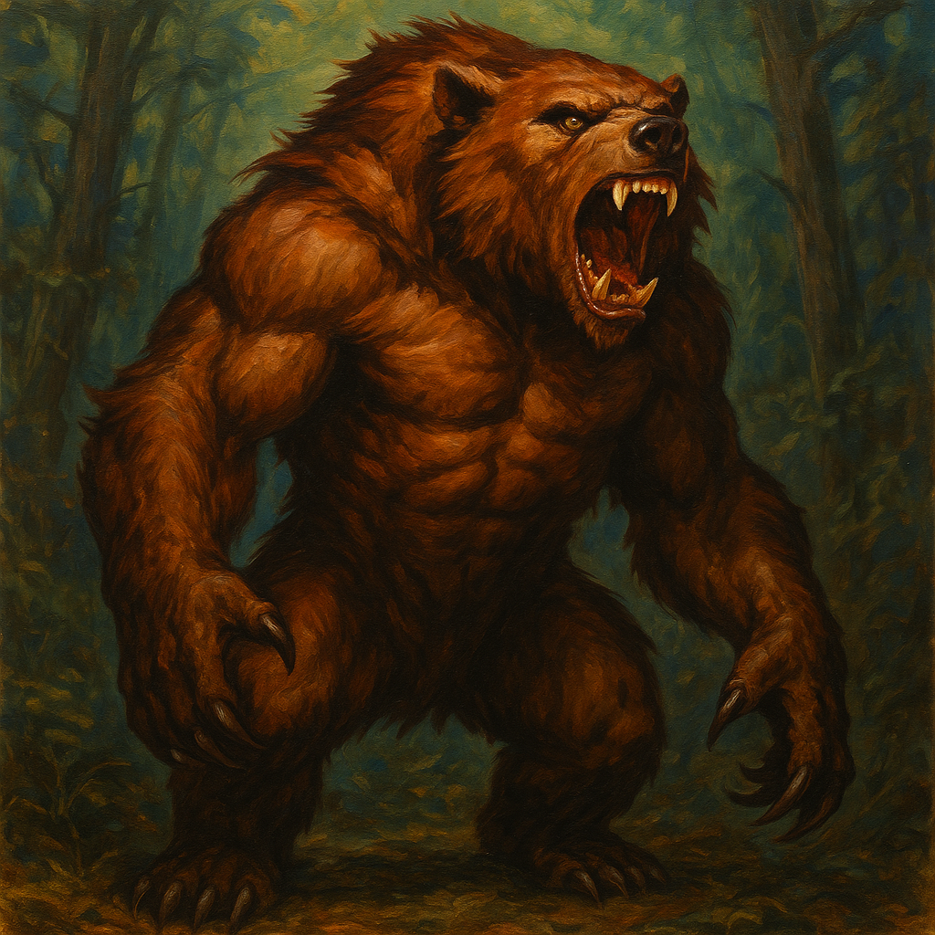 Werebear, Bear Form