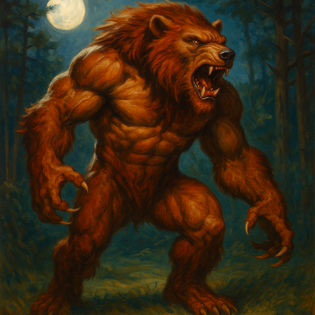 Werebear, Hybrid Form