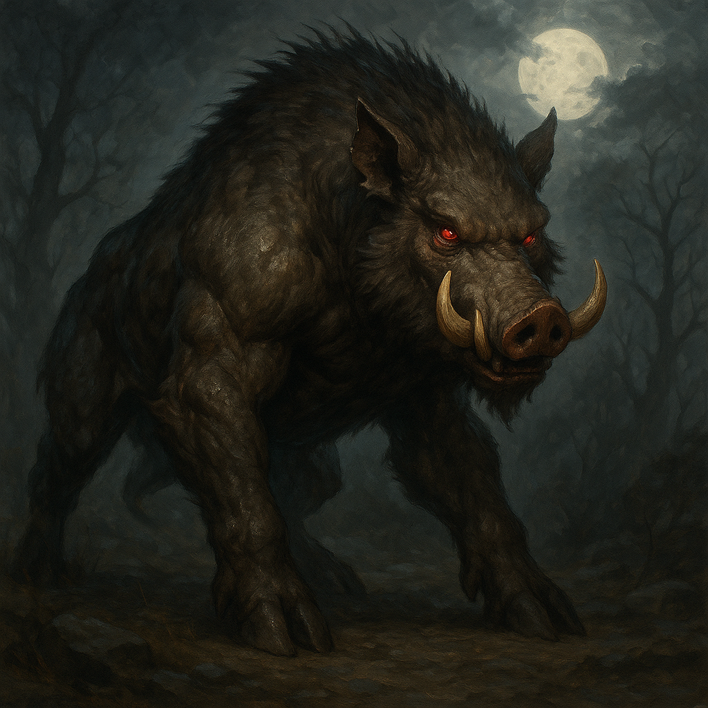 Wereboar, Boar Form