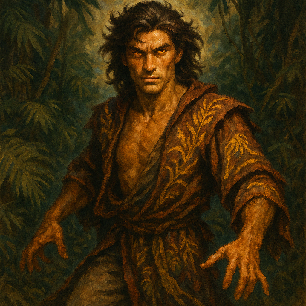 Weretiger, Human Form