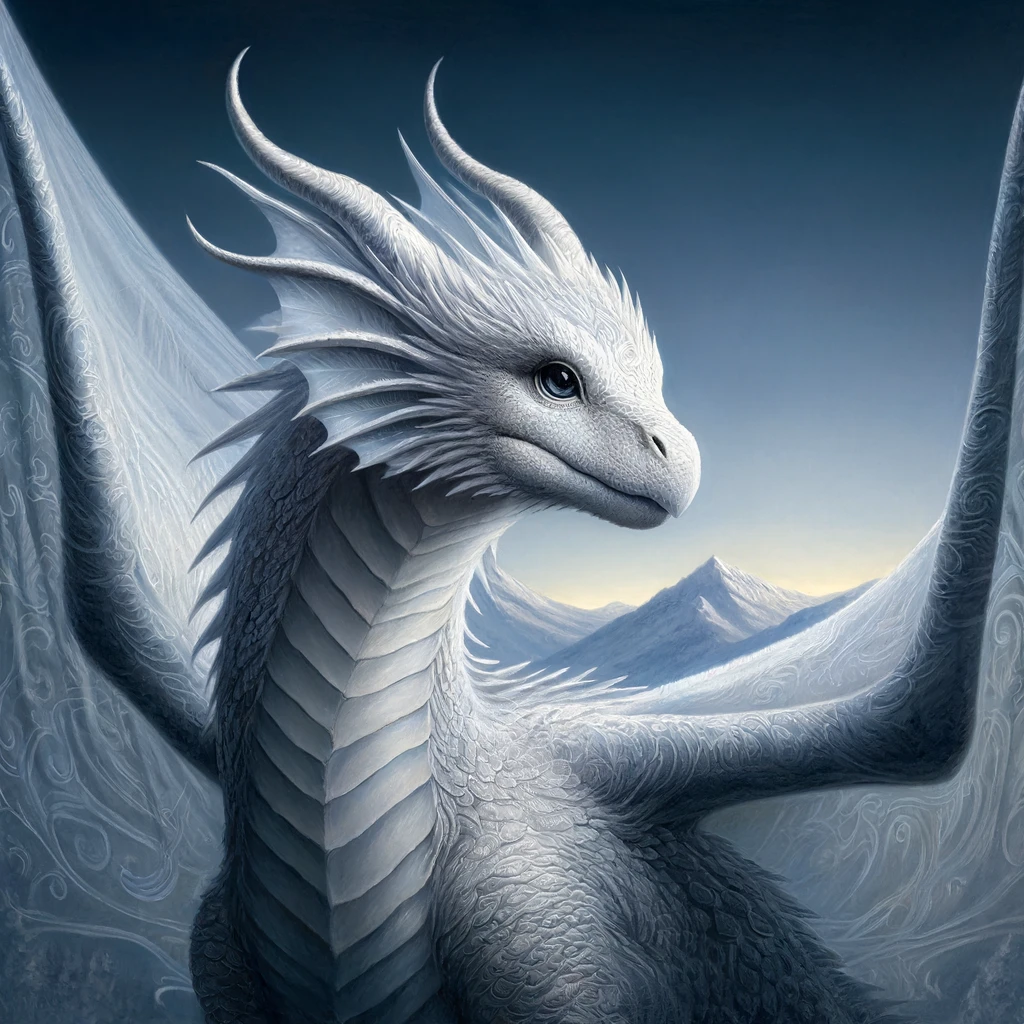 Young Silver Dragon