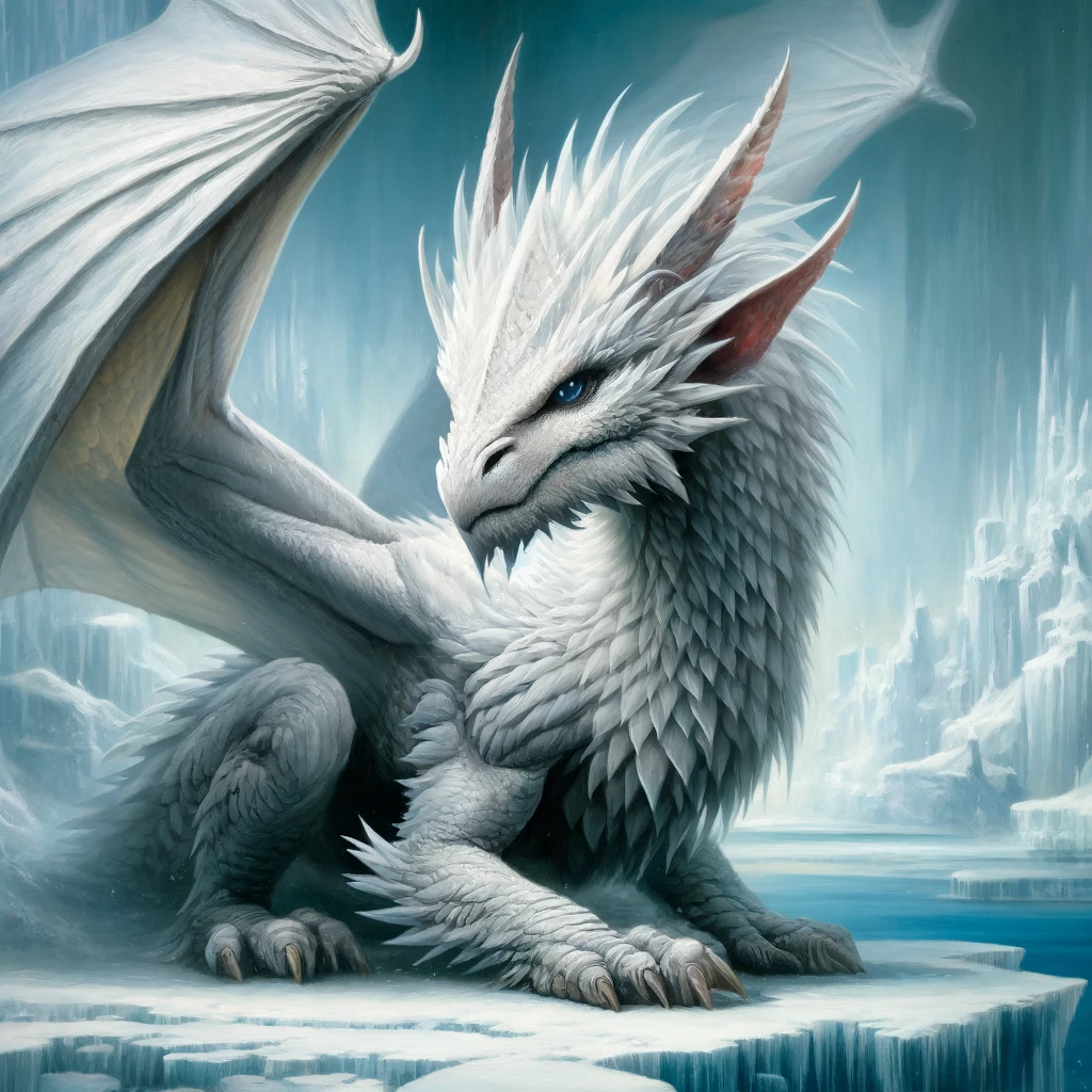 Young White Dragon